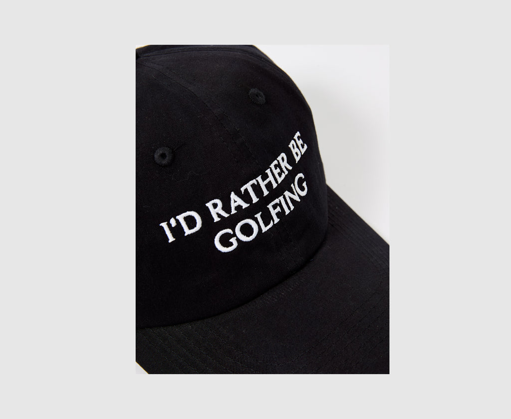 I'd Rather Be Golfing Hat