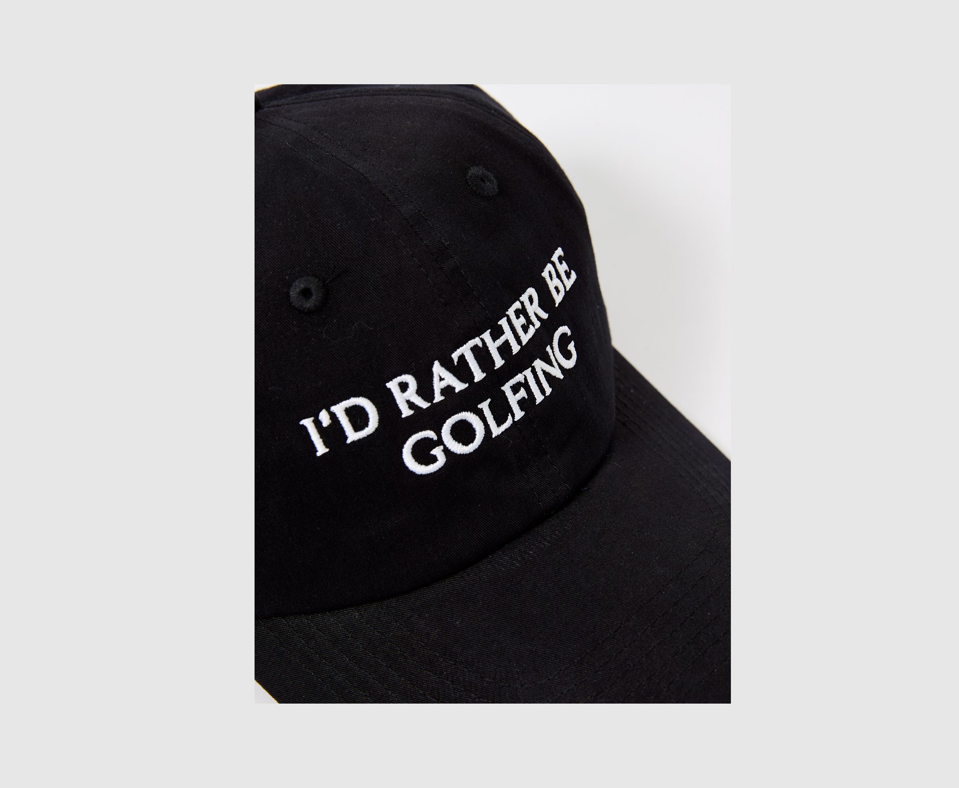 I'd Rather Be Golfing Hat