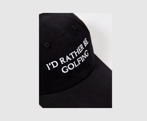 I'd Rather Be Golfing Hat
