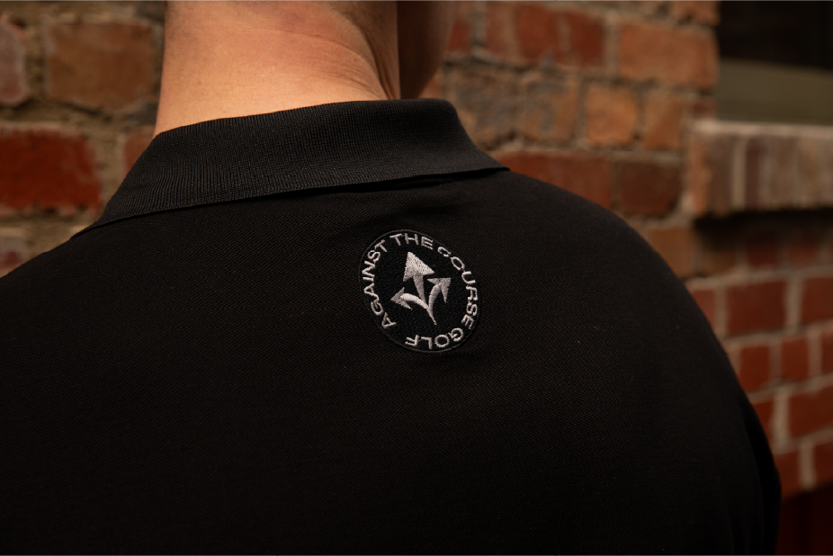 Long Sleeve Polo - Black