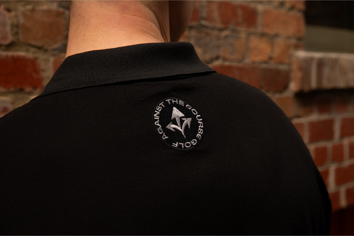 Long Sleeve Polo - Black