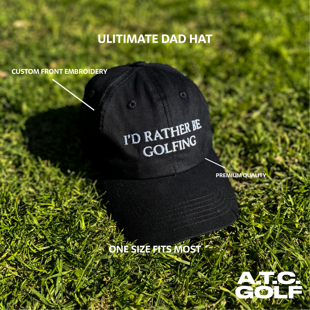 I'd Rather Be Golfing Hat
