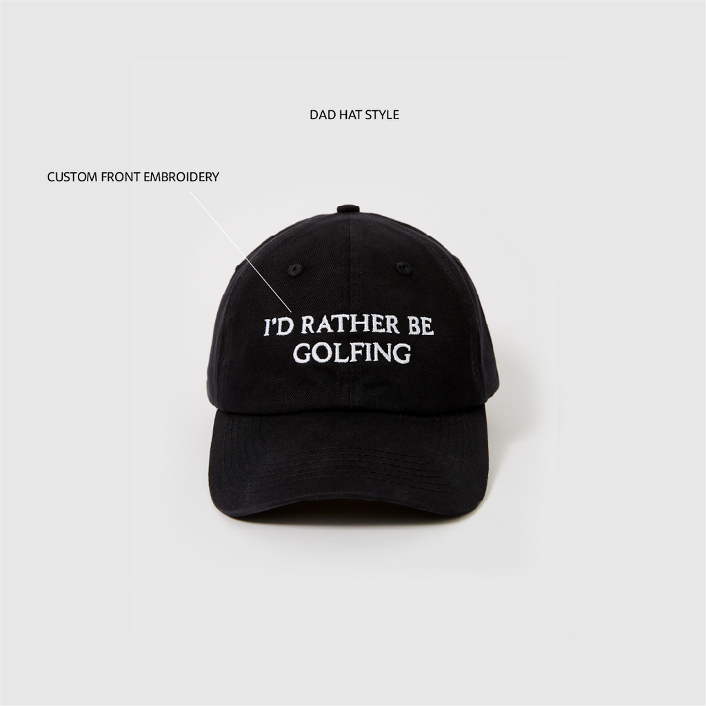 I'd Rather Be Golfing Hat