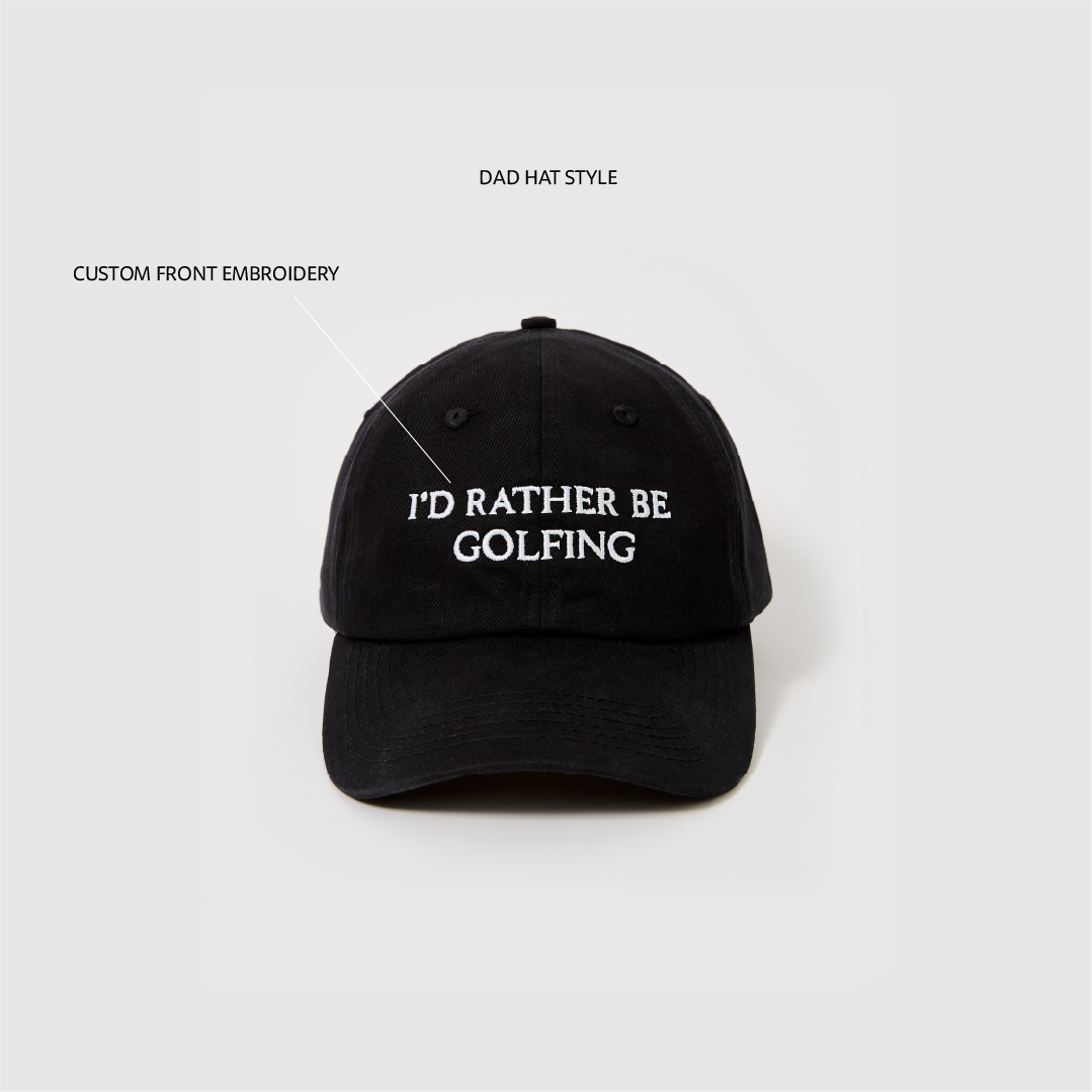 I'd Rather Be Golfing Hat